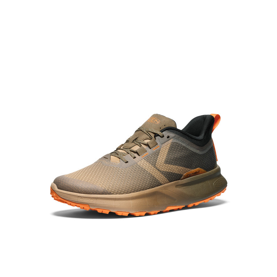Men's 450 Dirt Hiking Shoes - Lightweight Trail Running Shoes for Men, Breathable & Durable Outdoor Hiking Boots (Light Curry/Orange Pepper) - Perfect for Mountain Climbing, Camping & Backpacking Adventures