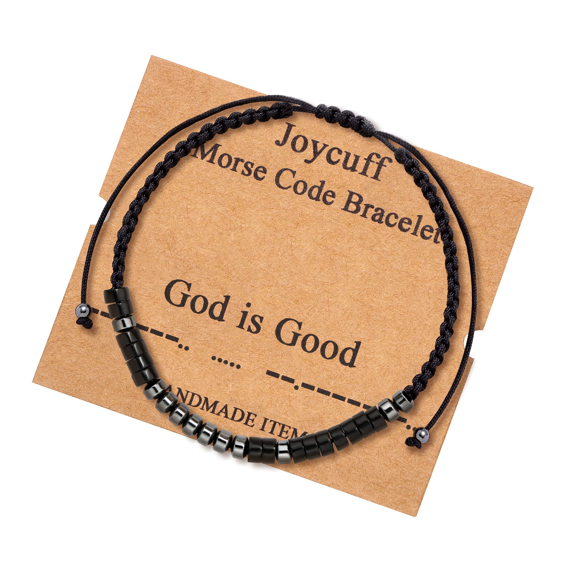 Inspirational Morse Code Bracelet for Men & Women - Personalized Jewelry Gift for Mom, Dad, Daughter, Aunt, Grandmother - Birthday, Christmas, Mother's Day, Father's Day, Graduation Gift - Perfect for Daily Wear, Special Occasions & Memorial Keepsakes