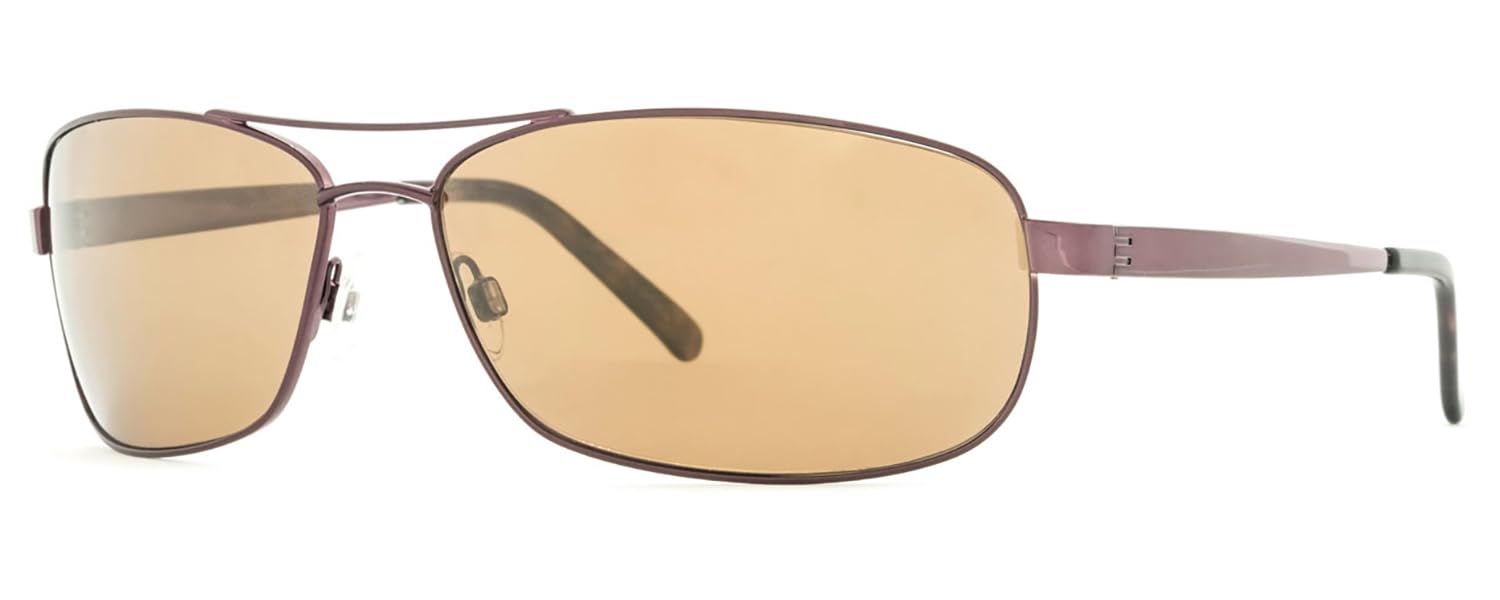 Pecos Metal Polarized Sunglasses for Men - Oversized Wrap Around Trendy UV Protection Shades - Lightweight Durable Modern Design - Perfect for Driving, Fishing & Outdoor Activities