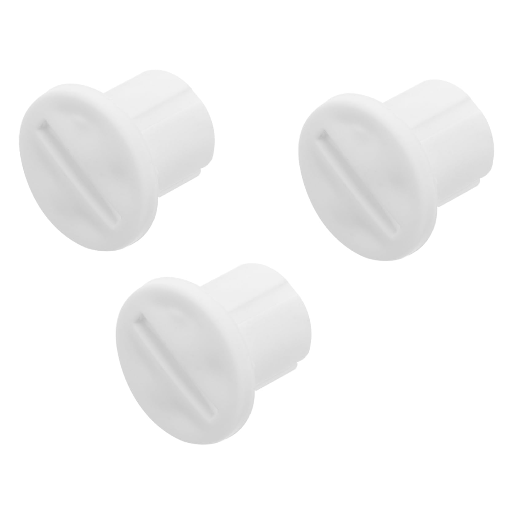 QUMIIRITY 3-Piece White Plastic Toilet Ladder Screws - Secure Potty Training Toilet for Toddlers & Kids - Easy Installation for Safety & Stability (Perfect for Home, Daycare & Travel Use)