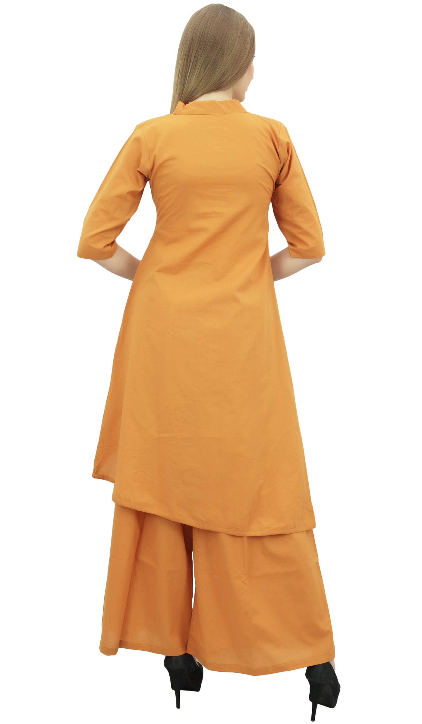 Stylish Indian Asymmetrical Kurta Kurti with Palazzo Pant Set - Elegant Ethnic Outfit for Women | Perfect for Festivals, Weddings & Casual Wear