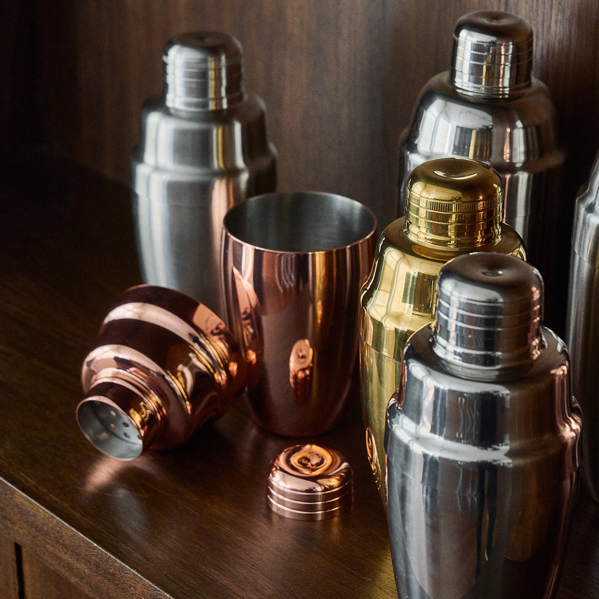 USAGI™ Copper Plated 800ML Replacement Cap for Cobbler Shaker - Bar Accessories, Cocktail Mixing, Home & Professional Bartending Use