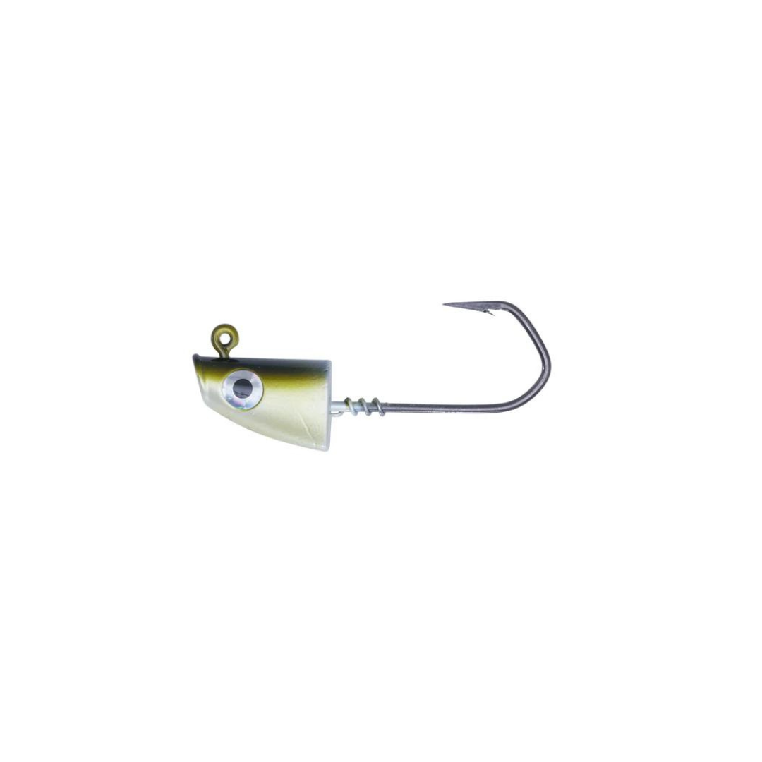 Barbarian Jig Heads for Fishing - 2 Pack Set | Saltwater & Freshwater Lures | Perfect for Bass, Walleye & Trout Fishing