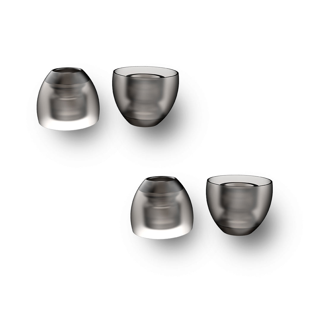 Spinfit CP500 Premium Silicone Eartips (2 Pairs) - Noise Isolating Comfort for AirPods, Galaxy Buds & Wireless Earbuds - Perfect for Workouts, Commuting & Travel