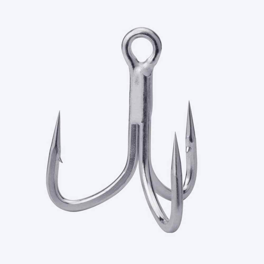 BKK Viper 41 Treble Fishing Hooks - High Carbon Steel Sharp Hooks for Bass, Trout, and Saltwater Fishing - Perfect for Lures, Baits, and Freshwater/Saltwater Angling