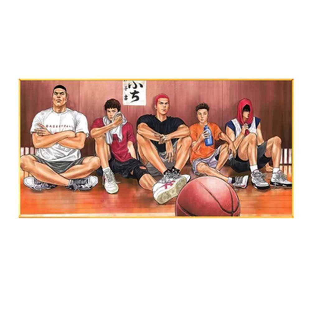 WENCY SLAM Dunk Anime Poster - High Quality Wall Art, Canvas Painting for Bedroom Decor, Gifts for Basketball Fans - Perfect for Anime Lovers' Room, Game Room & Sports Themed Spaces