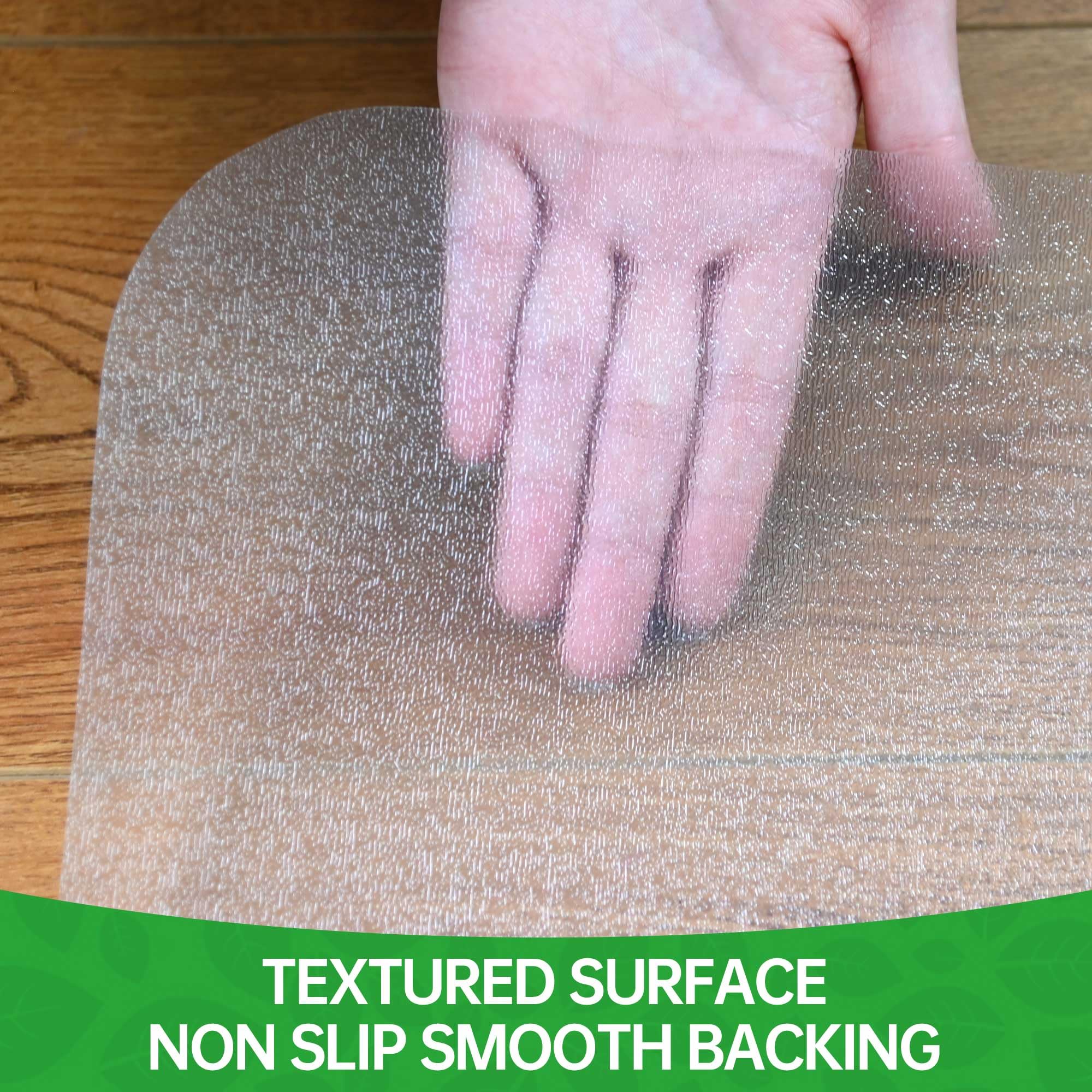 48 x 36 Inch Clear Office Chair Mat for Hardwood Floors - Heavy Duty Desk Chair Mat Protects Hard Floors, Smooth Gliding Surface for Rolling Chairs - Perfect for Home Office, Study Room & Workspace