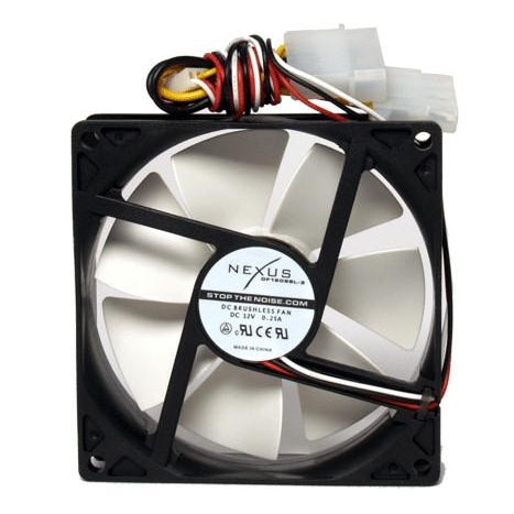 Nexus 80x80x25mm Ultra Quiet PC Case Fan - SP802512L-03 | High Airflow Cooling for Gaming PC, Desktop Computer & Home Office Setup