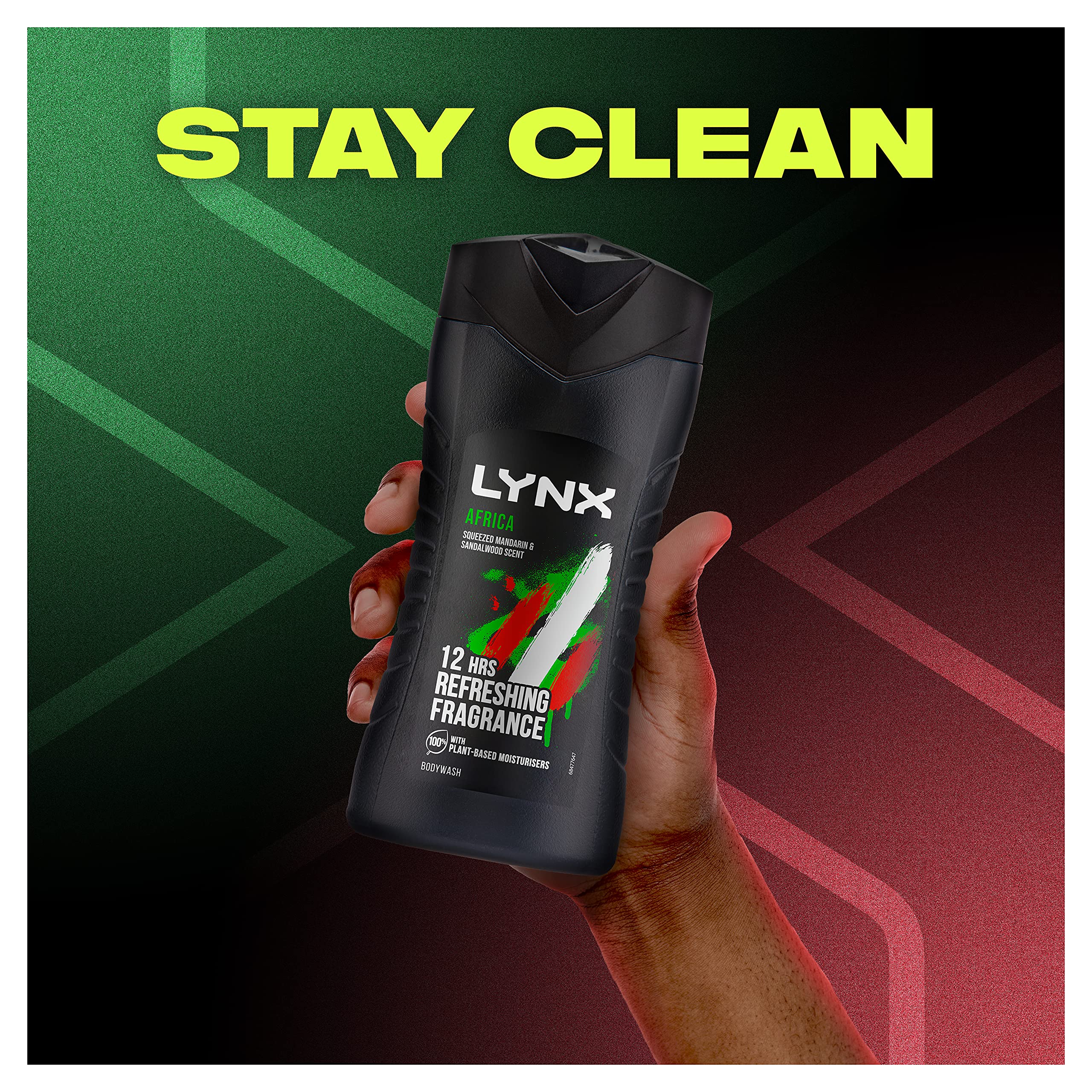 Lynx Africa Retro Limited Edition Trio - Men's 48-Hour Anti-Perspirant Deodorant, Body Spray & Shower Gel Gift Set with Wash Bag | Perfect for Travel, Gym & Daily Use | 3-Piece Fragrance Collection for Men
