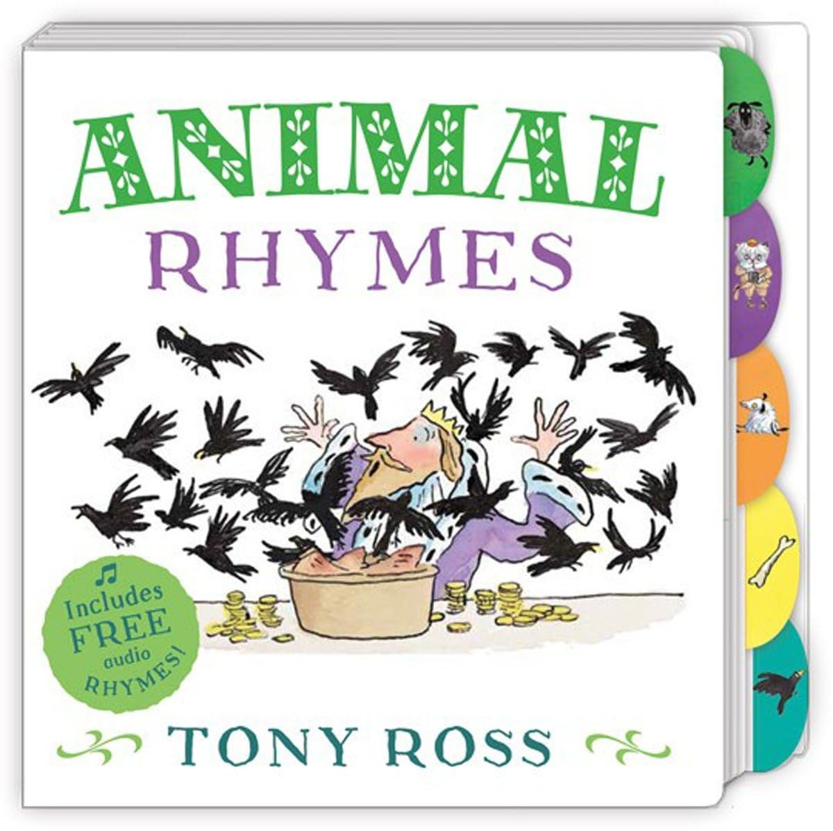 Animal Rhymes: My Favorite Nursery Rhymes Board Books for Toddlers - Perfect for Bedtime Stories & Early Learning