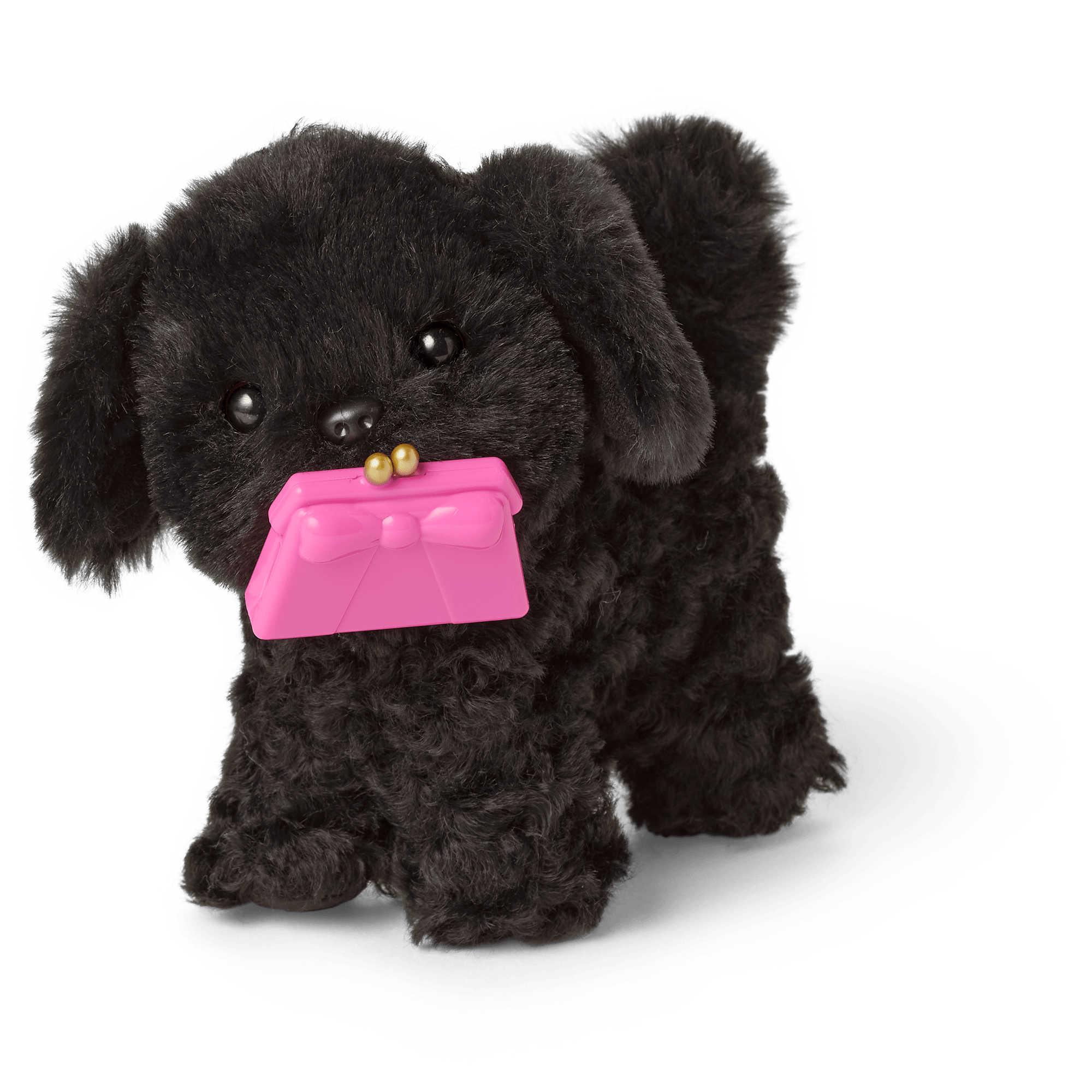 Shi Poo Sweetie Dog Stuffed Animal Toy for 18 Inch Dolls - Perfect Companion for Doll Play, Birthday Gifts & Kids' Pretend Play