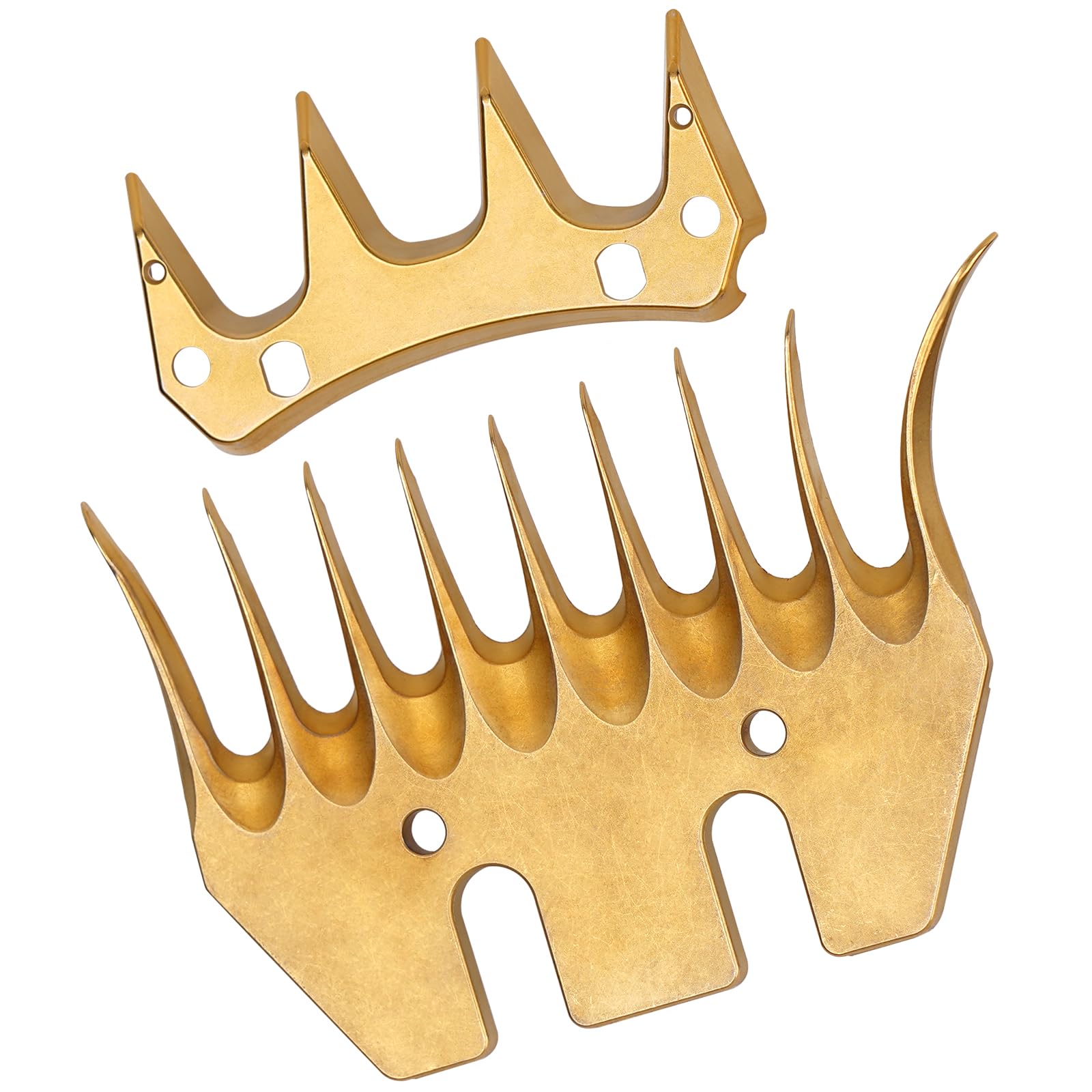 Premium Sheep Shears Replacement Blades - 9-Tooth Curved Design for Electric Wool Clippers - Fits Sheep, Alpacas, Goats & Livestock Grooming - Ideal for Professional Shearing & Farm Animal Hair Trimming