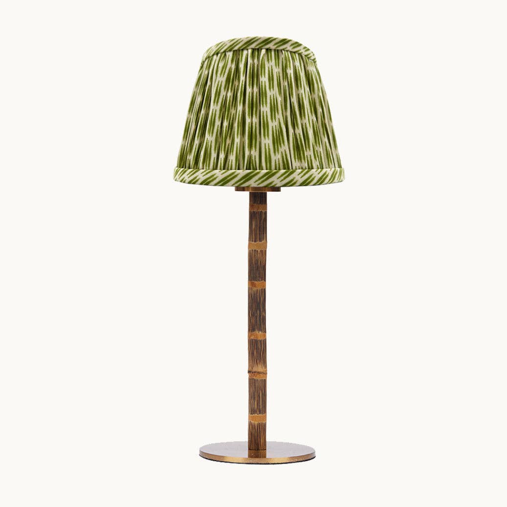 Eco-Friendly Jungle Bamboo Green Lamp - Sustainable Home Decor for Living Room, Bedroom & Office Lighting