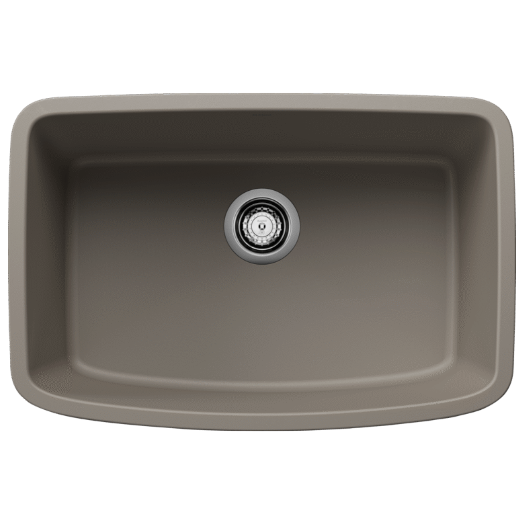 Blanco Valea 27-Inch Single Bowl Undermount Stainless Steel Kitchen Sink - Perfect for Modern Home Cooking, Dishwashing & Food Prep