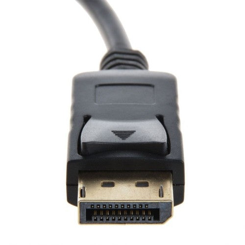 DisplayPort to VGA Female Adapter Cable - DP to VGA Converter (Male to Female) for PC, Laptop, Monitor, Projector - Ideal for Home Office, Gaming & Presentations