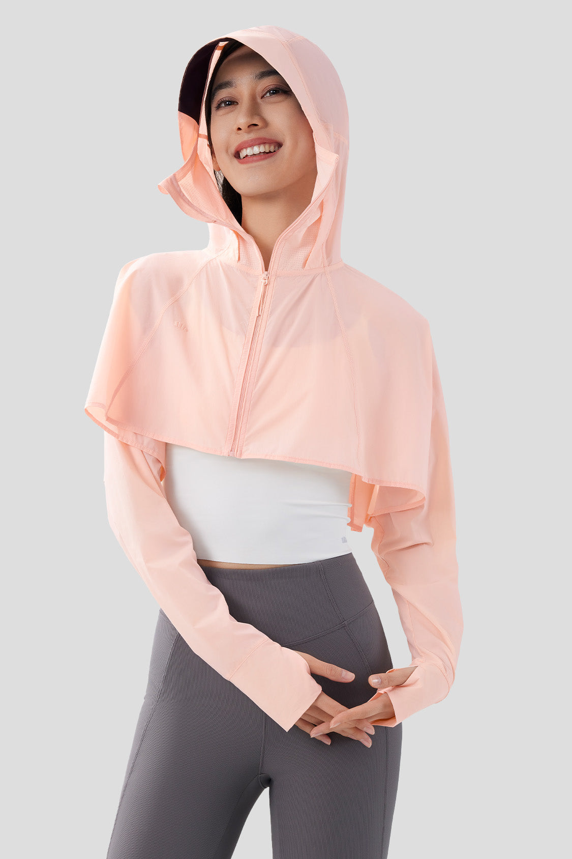 Airyace Ultralight UPF50+ Sun Protection Shrug - Lightweight UV Protective Cover Up for Women, Perfect for Beach, Pool & Outdoor Activities