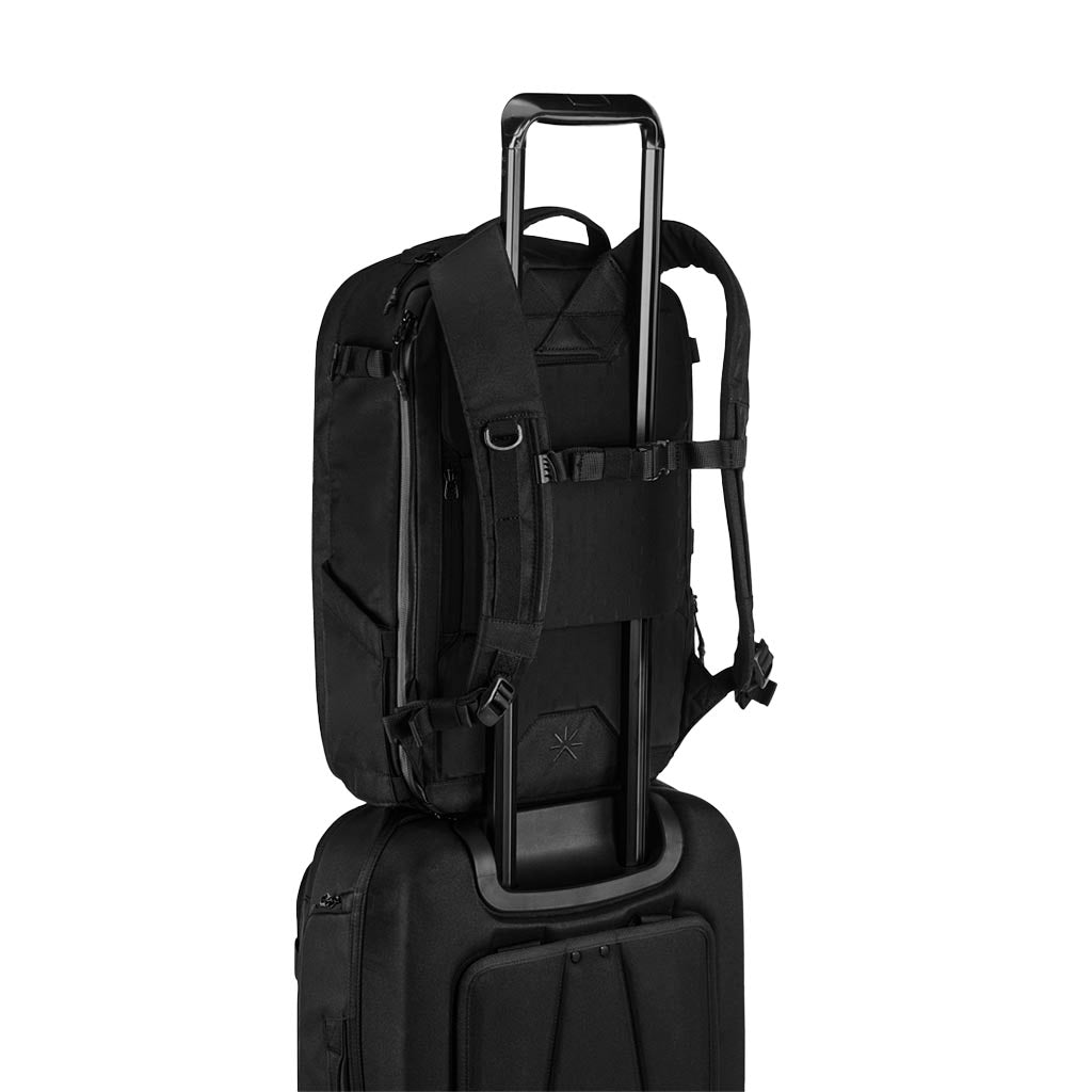 Premium Lift Rollerbag - All Black Carry-On Luggage for Business Travel & Weekend Getaways | Durable & Stylish Suitcase with Smooth Wheels
