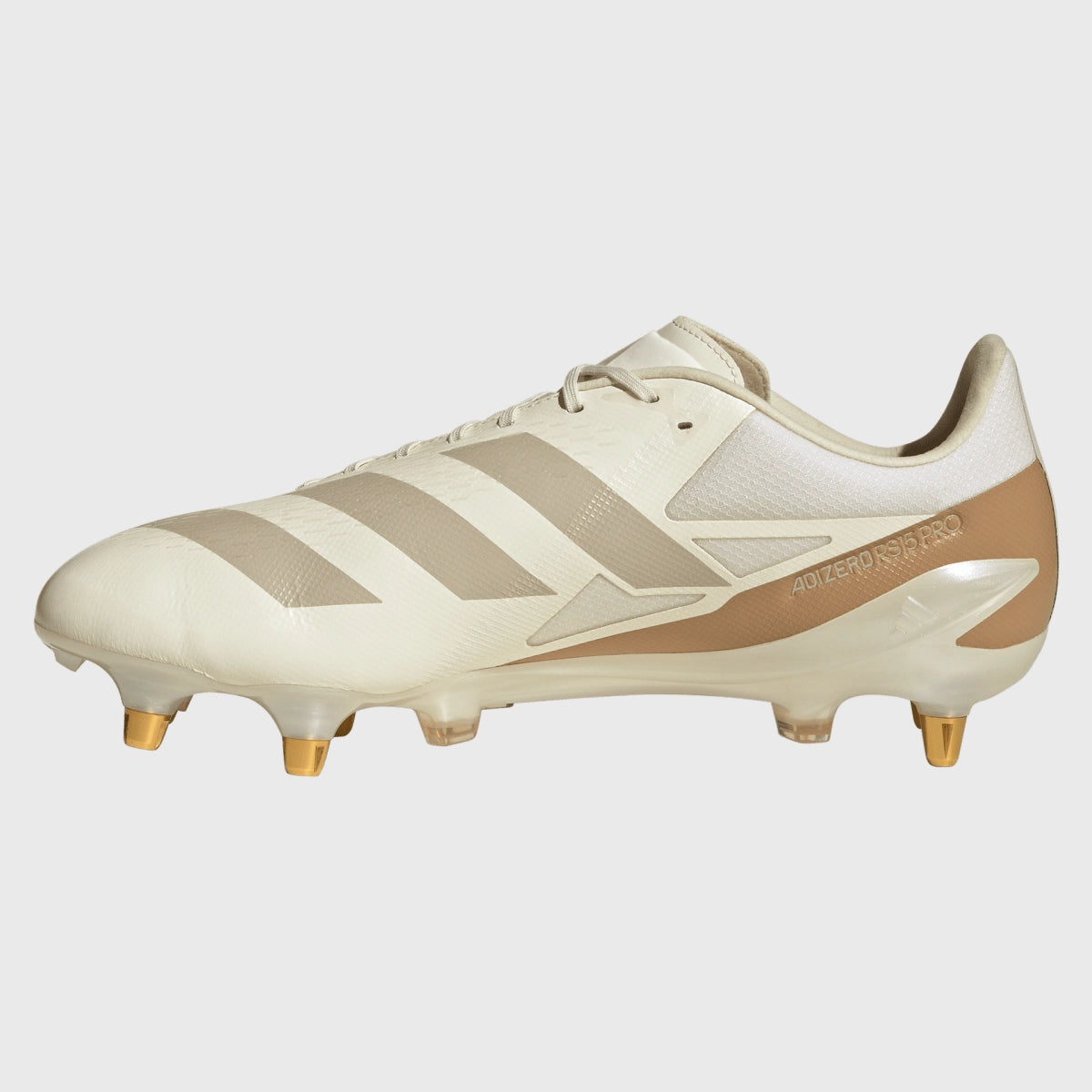 Adidas Adizero RS15 Pro SG Rugby Cleats - Off White | Lightweight & Durable for Rugby Matches & Training