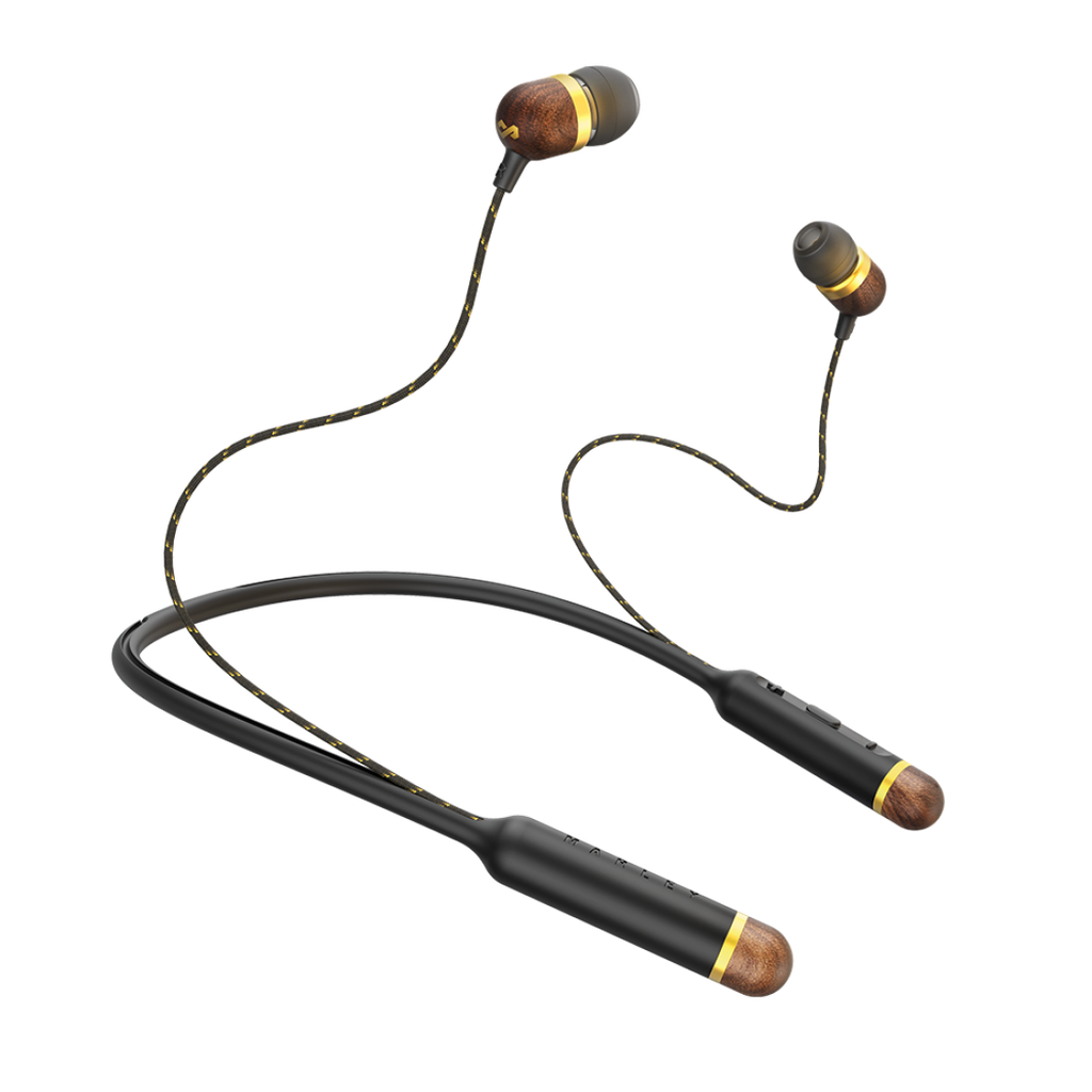 Smile Jamaica Wireless In-Ear Headphones - Bluetooth Earbuds with Noise Cancelling, HD Sound for Running, Gym & Travel