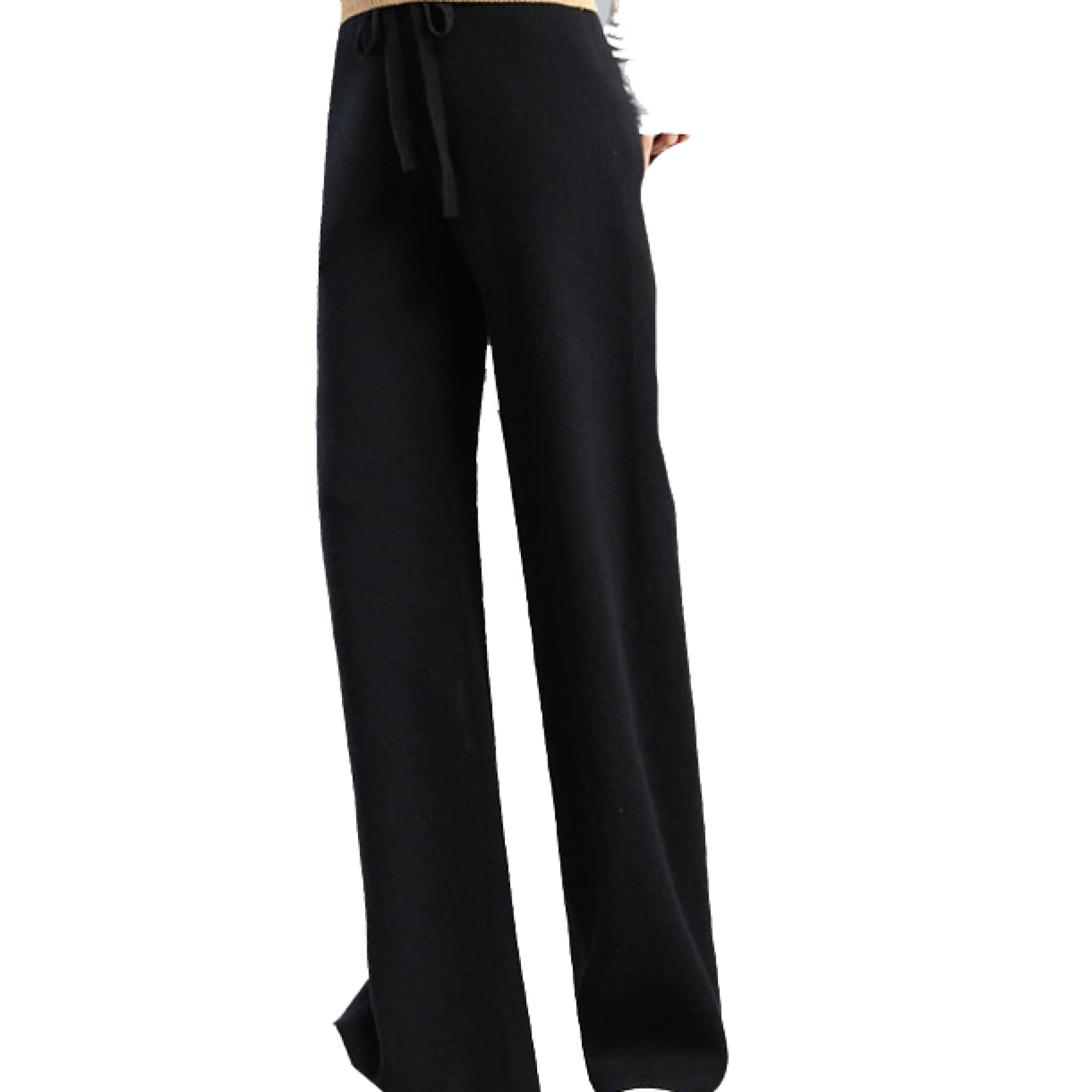 KKONION Women's Wide Leg Yoga Pants - Lightweight Breathable Polyester Workout Pants for Yoga, Running & Exercise - Perfect for Gym, Lounge & Casual Wear