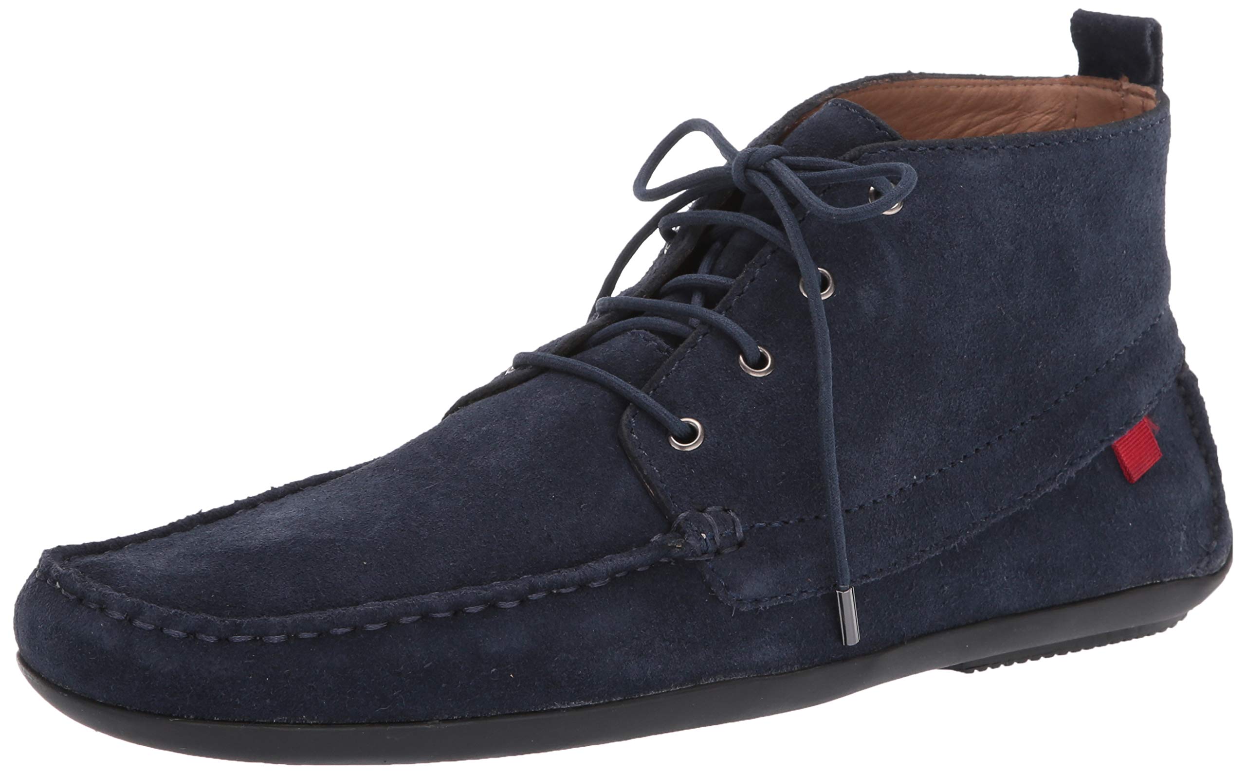 Marc Joseph New York Men's Leather Luxury Driving Ankle Boots - Comfortable Lace-Up Casual Shoes for Work, Travel & Outdoor Activities