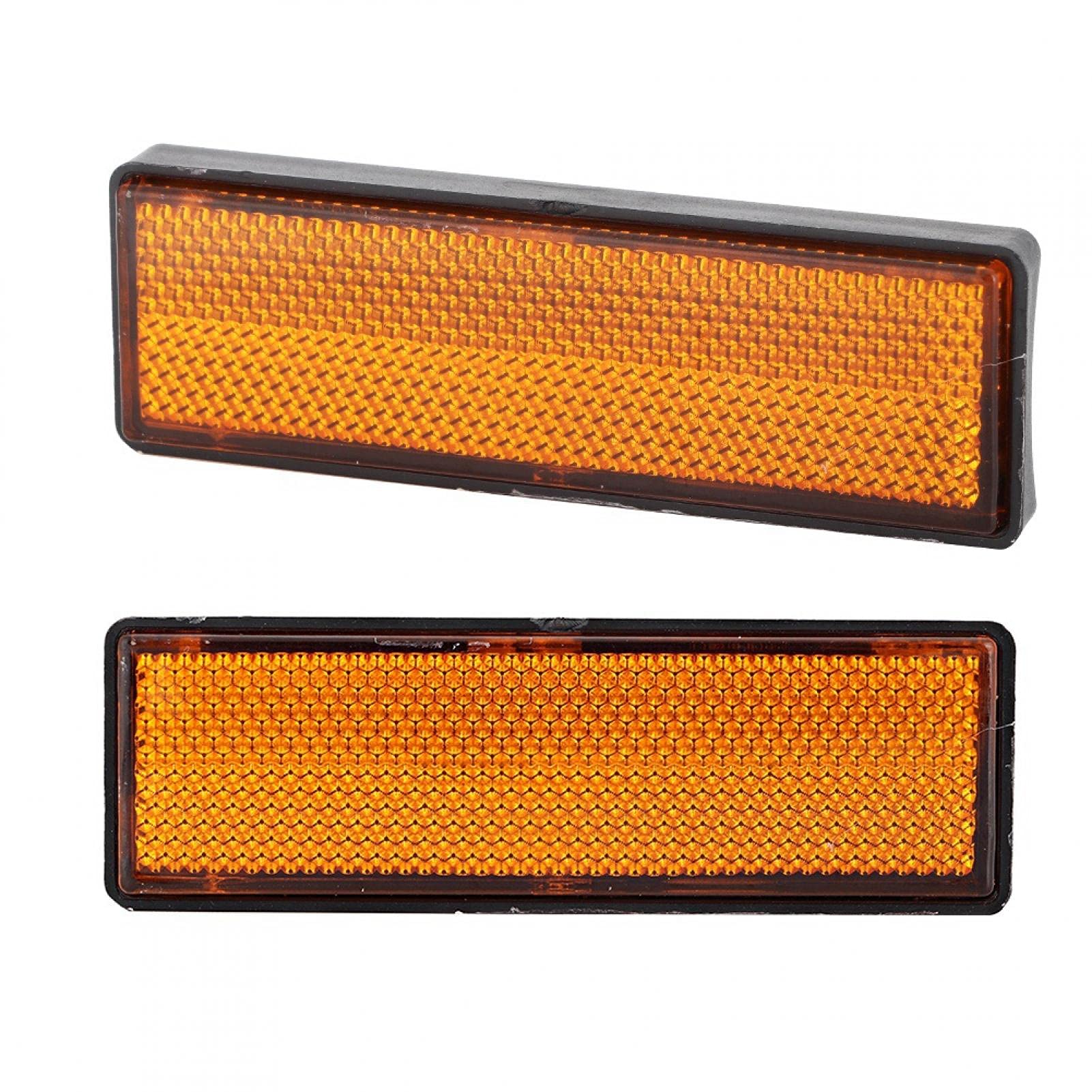 Ducati Monster Motorcycle Reflectors - ABS Brake Stop Markers for Safety