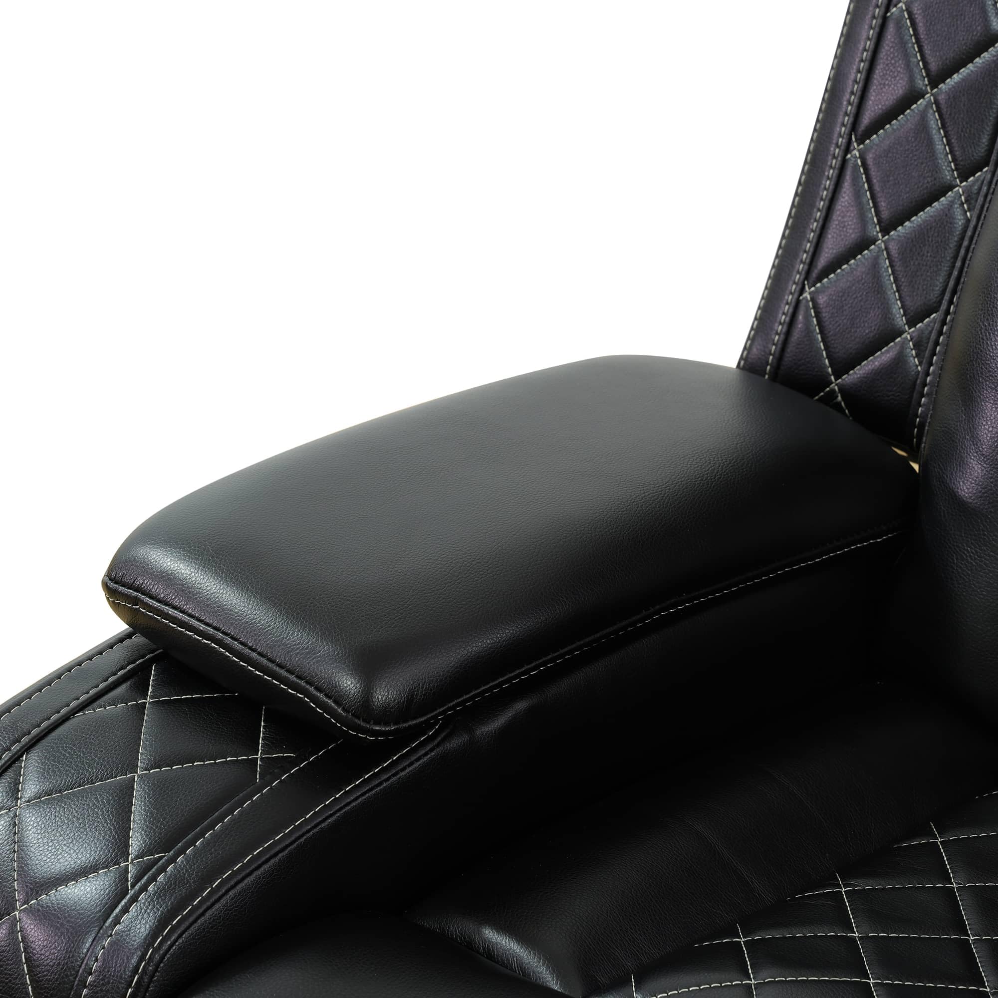 Electric Power Recliner Sofa Set with LED Lights - Modern Living Room Furniture for Home, Dorm, Guest House & Airbnb | Perfect for Relaxing, Movie Nights & Small Spaces