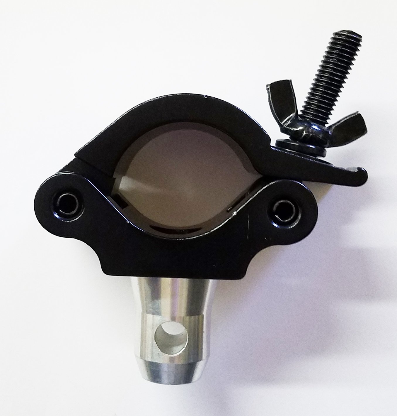 Global Truss Coupler Clamp - Heavy Duty Aluminum Clamp for Stage Lighting & Rigging - Black (Perfect for Concert Stages, DJ Equipment & Theater Setups)