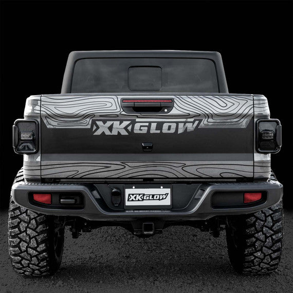 LED Smoked Lens Tail Light Kit for Jeep Gladiator JT (2018-2023) - Brake Turn Reverse Lights - Waterproof & Durable - Perfect for Off-Roading & Night Driving