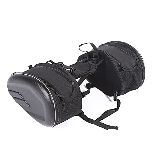 **Universal Fit Motorcycle Luggage Bags (2 Pack) - Waterproof Saddle Fork Storage Bags for Travel, Commuting & Adventure Riding**    **Optimized for SEO:**   - Includes keywords like 