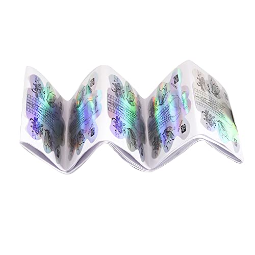 Professional Butterfly Nail Forms - 100/300pcs Acrylic UV Gel Nail Extension Guide Stickers for DIY Manicure | Perfect for Salon, Home Nail Art & Professional Nail Extensions