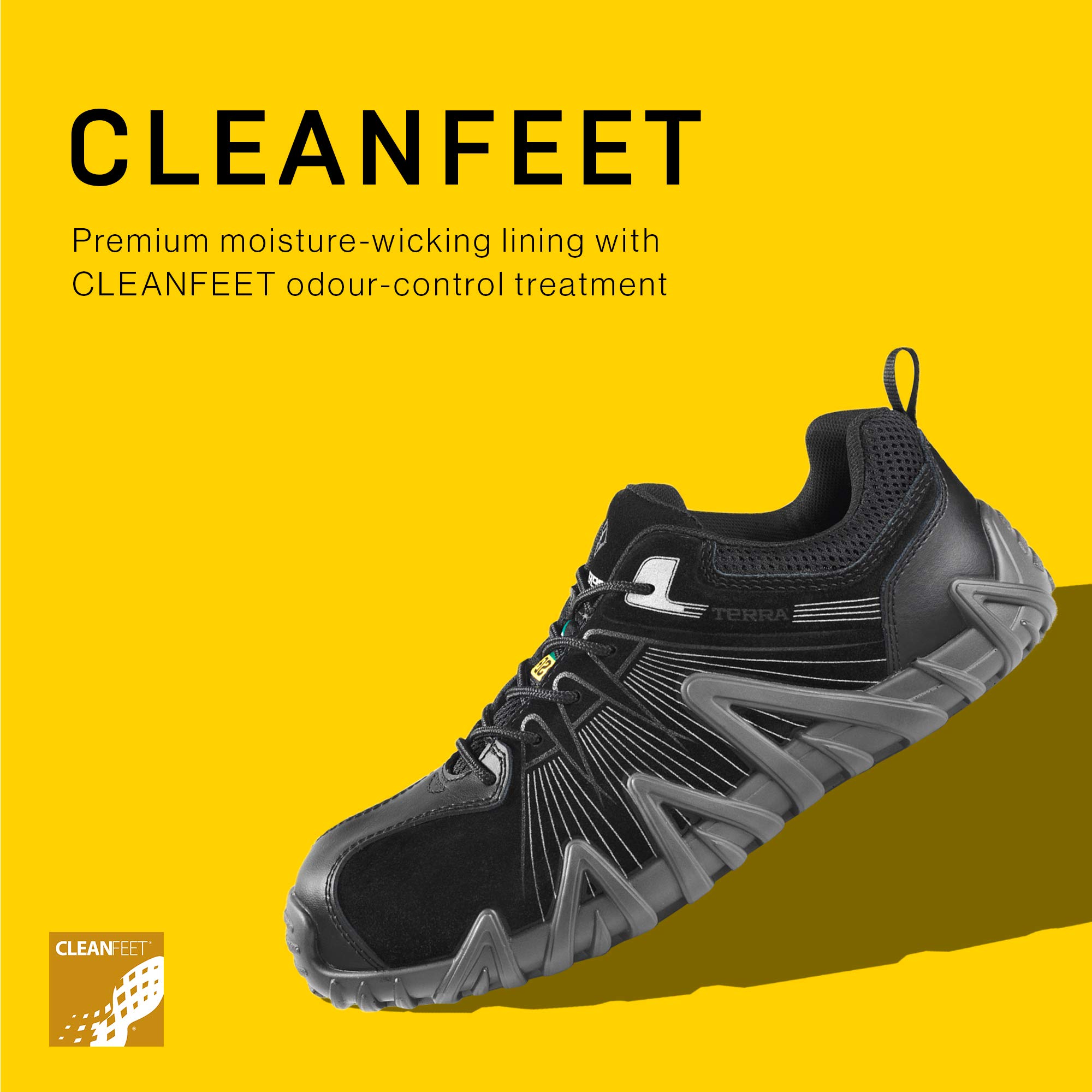 Terra Men's Spider X Low Composite Toe Athletic Safety Work Shoes - Lightweight Industrial Non-Slip Work Boots for Construction, Warehouse & Outdoor Jobs