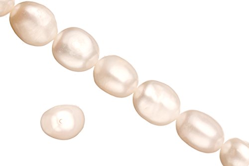 Premium Jumbo Size A-Grade Irregular Rice Pearls 9-19mm - Natural White Cultured Freshwater Pearls with High Luster for Jewelry Making, DIY Crafts & Fashion Accessories - Perfect for Necklaces, Bracelets, Earrings & Home Decor