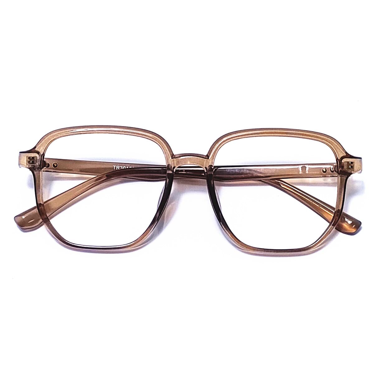 Blue Light Blocking Glasses for Women & Men - Square Nerd Reading Glasses with Lightweight Frame to Reduce Eye Strain | Computer, Gaming & Office Use