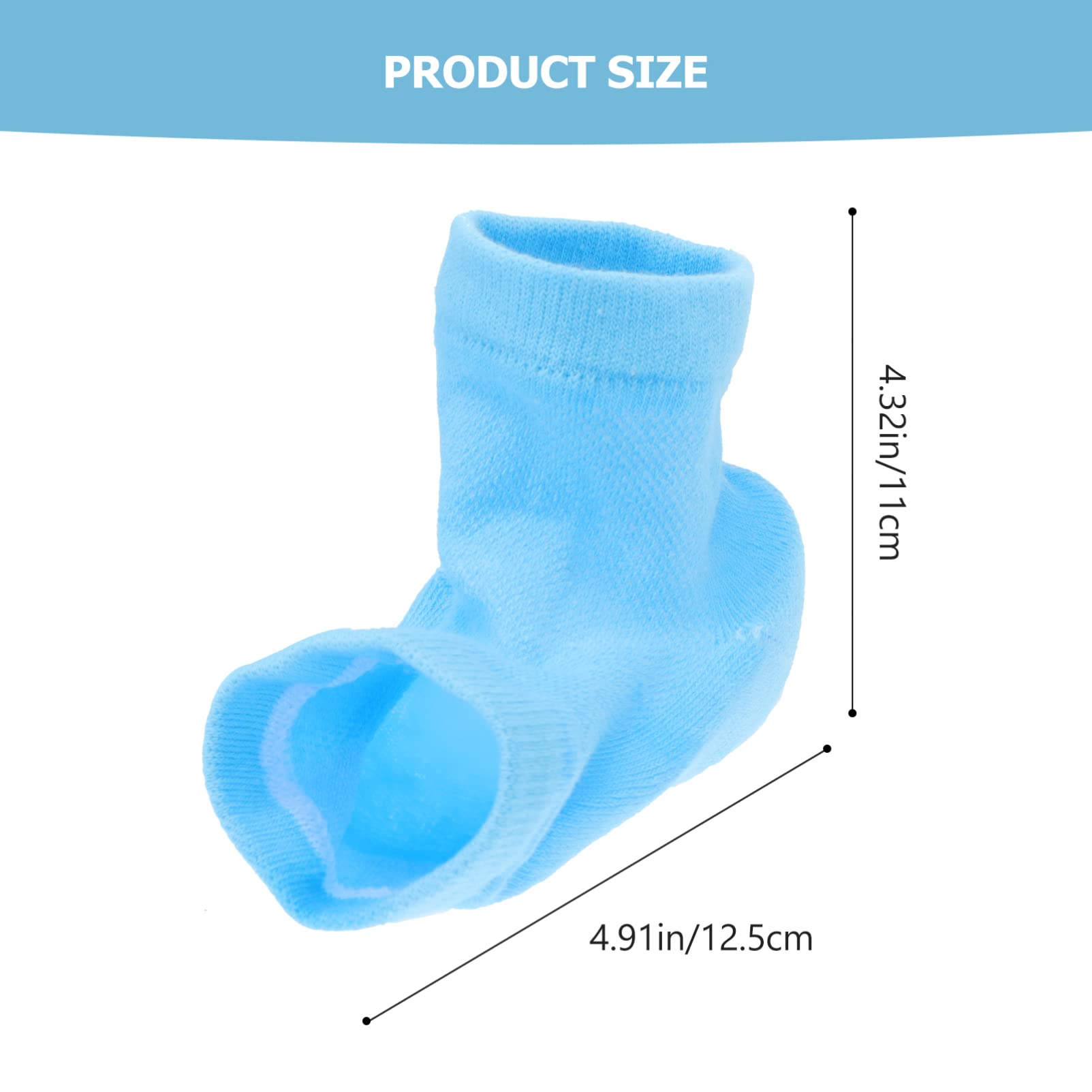 1 Set Invisible Height Increase Insoles - Heel Cups & Plantar Support for Men & Women - Comfortable Foot Protectors & Sock Pads - Perfect for Work, Dating & Daily Wear
