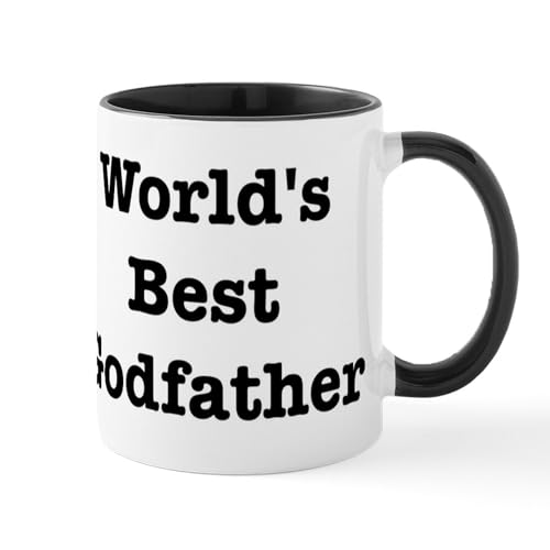 White/Black Inside - Worlds Best Godfather Mug