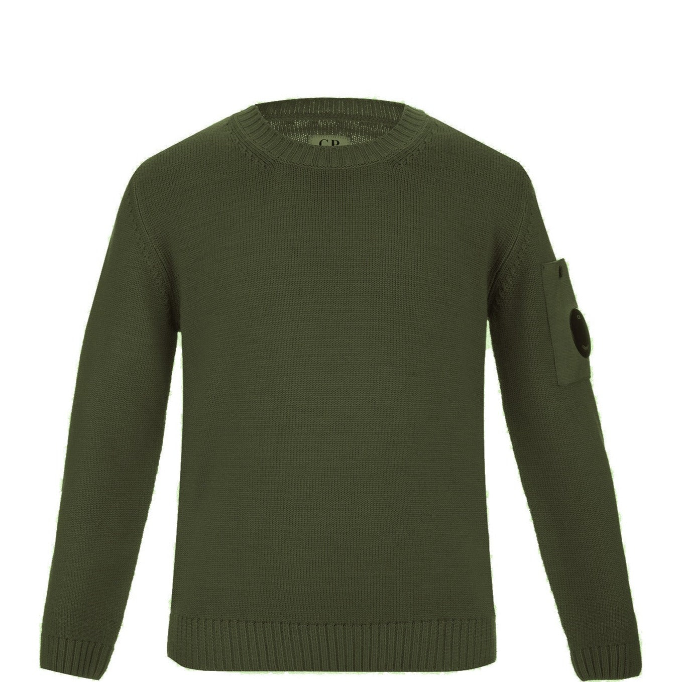 CP Company Kids Lana Wool Lens Knit Sweater - Warm Winter Pullover for Boys & Girls - Perfect for School, Outdoor Play and Family Photos