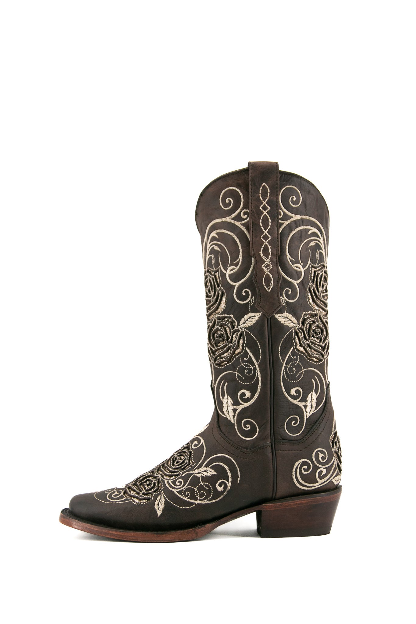 Rosal Frontier Cowgirl Boots for Women - Western Style Leather Riding Boots with Comfortable Fit - Perfect for Country Rides, Rodeos & Fashion Outfits