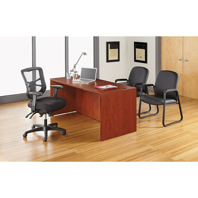 Premium Black Mesh High Back Multifunction Office Chair - Ergonomic Executive Desk Chair with Lumbar Support for Home & Office Workspaces