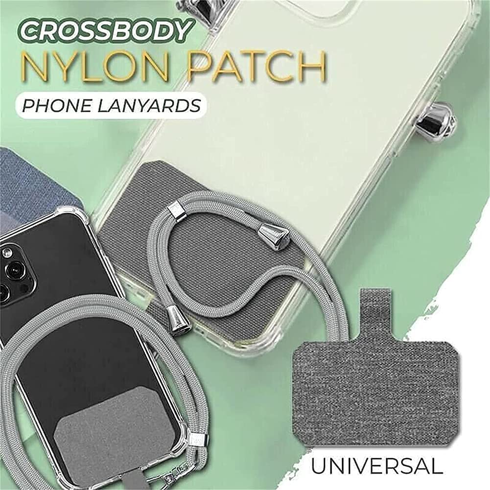 Universal Adjustable Phone Lanyard - Nylon Crossbody Strap for Phones - Perfect for Travel & Shopping