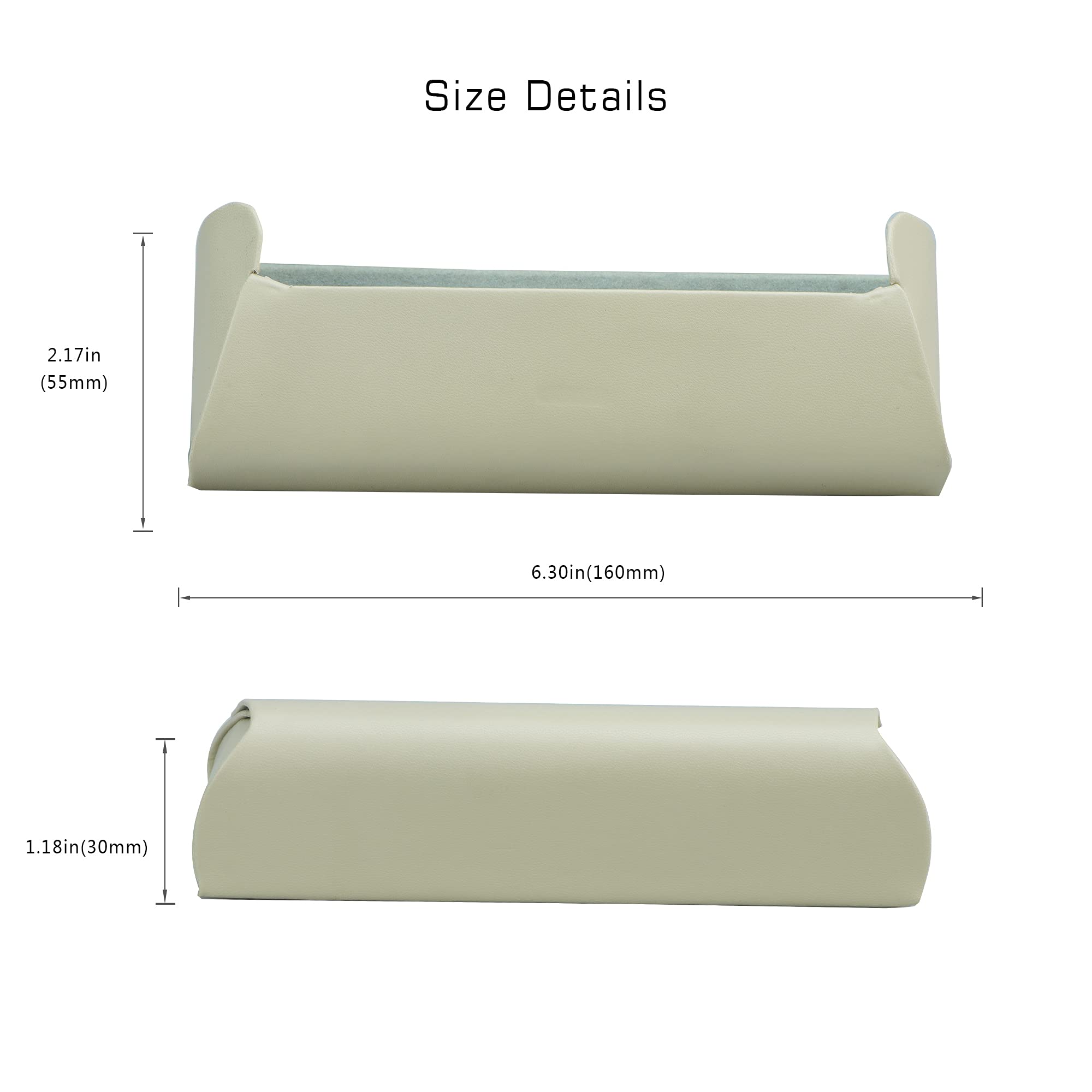 Durable Hard Shell Eyeglass Case for Men, Women & Kids - Protective Sunglasses & Prescription Glasses Storage | Perfect for Travel, School & Everyday Use
