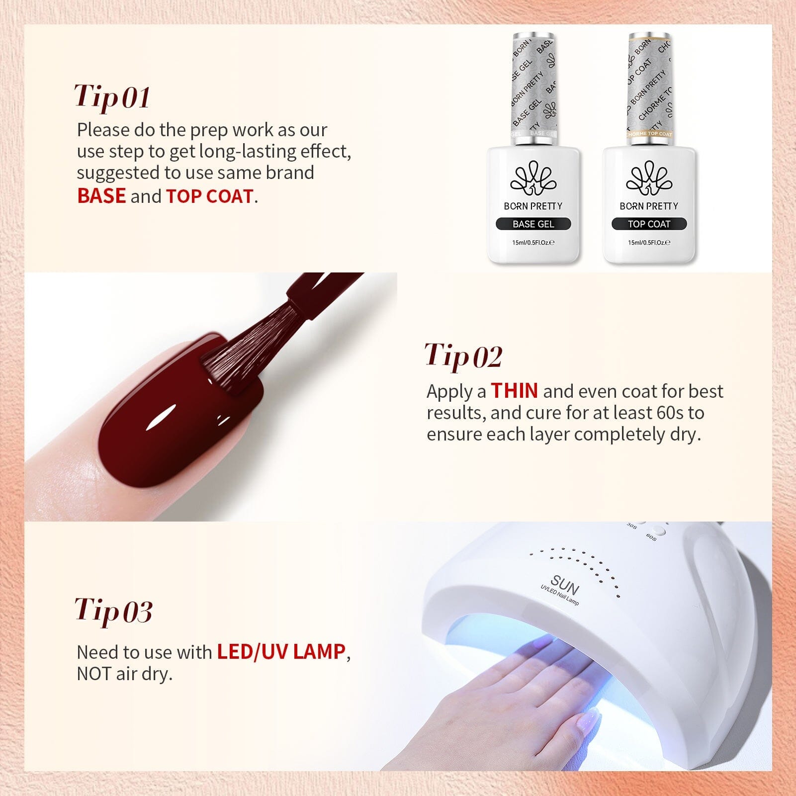 Hema Free Color Gel Polish #16 - 15ml Long Lasting Nail Polish for Salon & Home Manicure - Perfect for Nail Art & DIY Nail Designs
