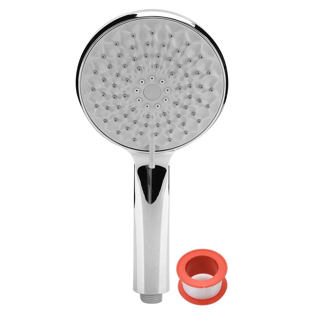 6-Function High Pressure Handheld Shower Head with Electroplating Finish - Bathroom Shower Accessories for Spa-Like Experience at Home