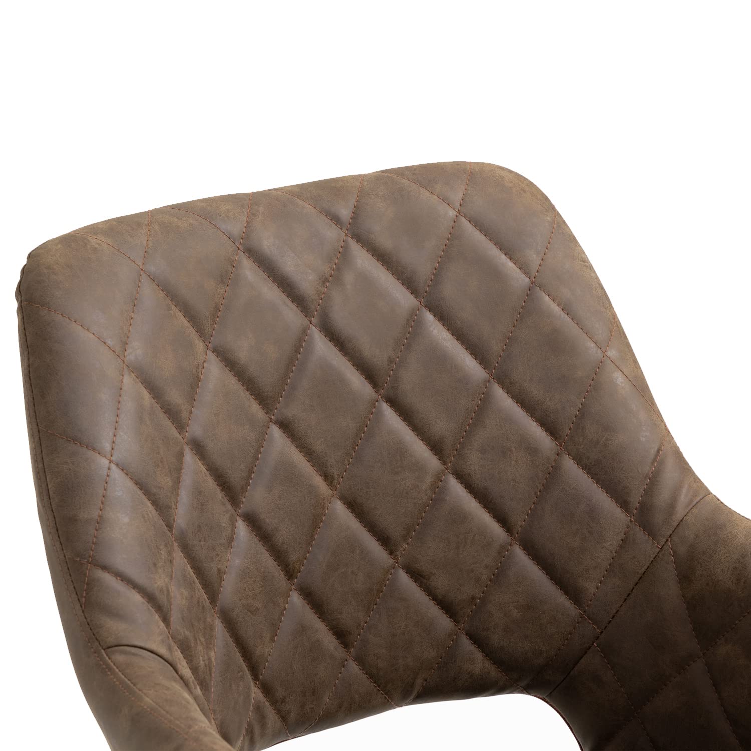 American Furniture Classics AW800 Ergonomic Office Chair - Mocha Brown - Adjustable Height & Lumbar Support for Home & Workspace Comfort