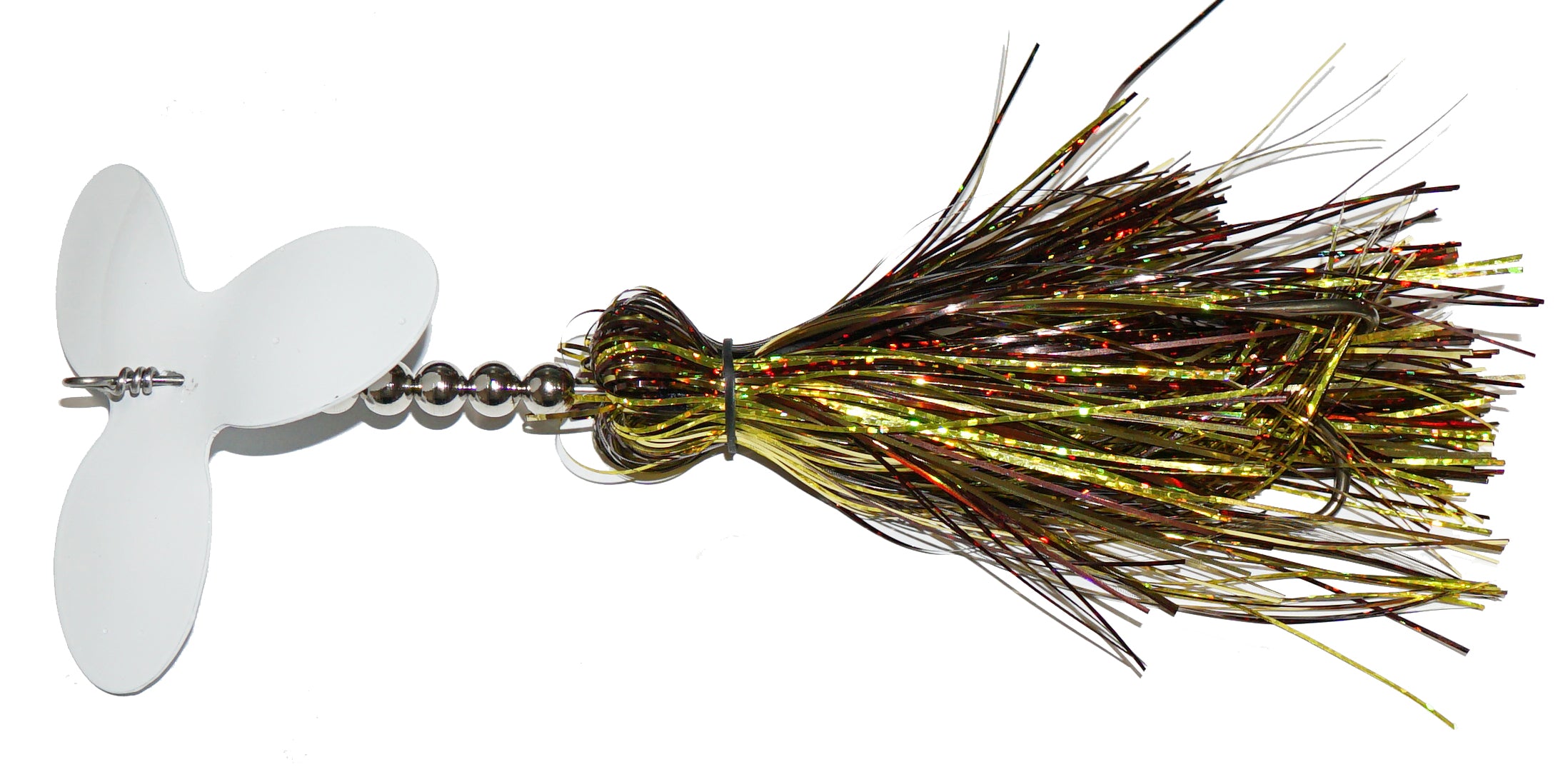 Bite Back Baits Mini Trilogy Bucktail - Premium Fishing Lure for Bass, Trout & Walleye - Ideal for Freshwater & Saltwater Angling