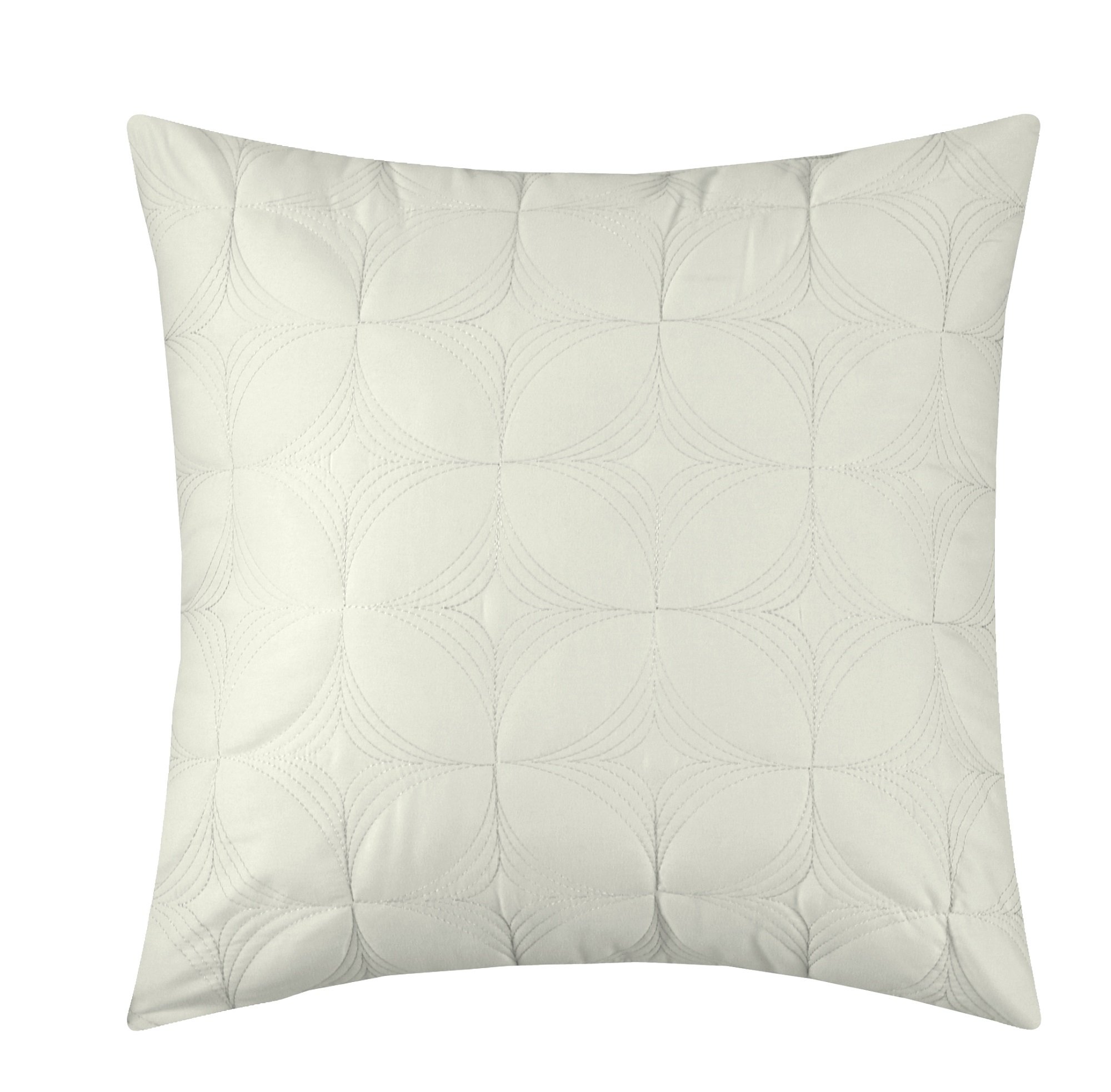 Chic Home 24-Piece Aida Queen Size Bed in a Bag Comforter Set - White & Silver Luxury Bedding Collection | Perfect for Master Bedrooms, Guest Rooms & Dorm Decor