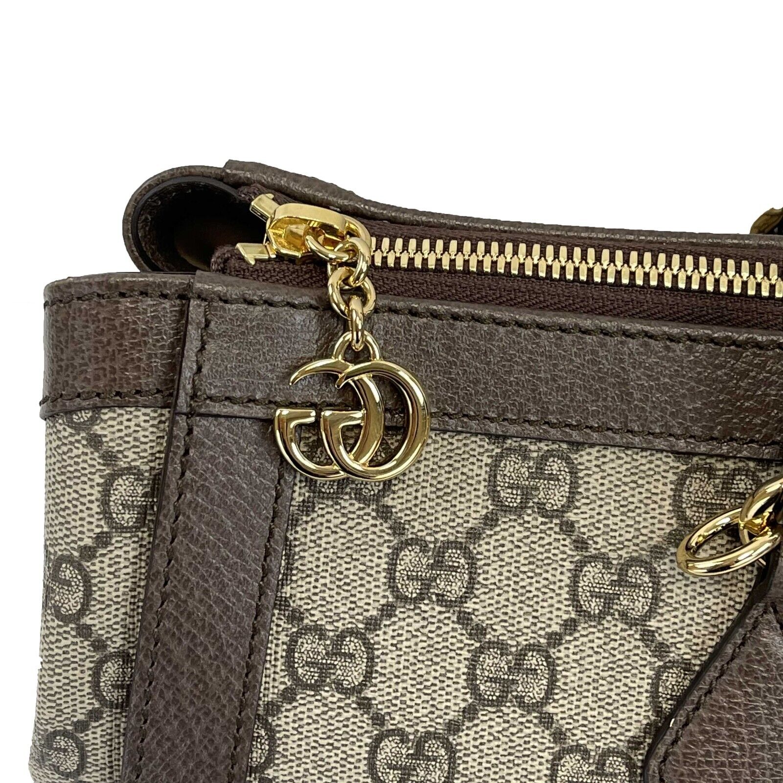 Gucci Ophidia GG Medium Tote Bag with Top Handle & Adjustable Shoulder Strap - Luxury Designer Handbag for Women, Perfect for Work, Travel & Everyday Use