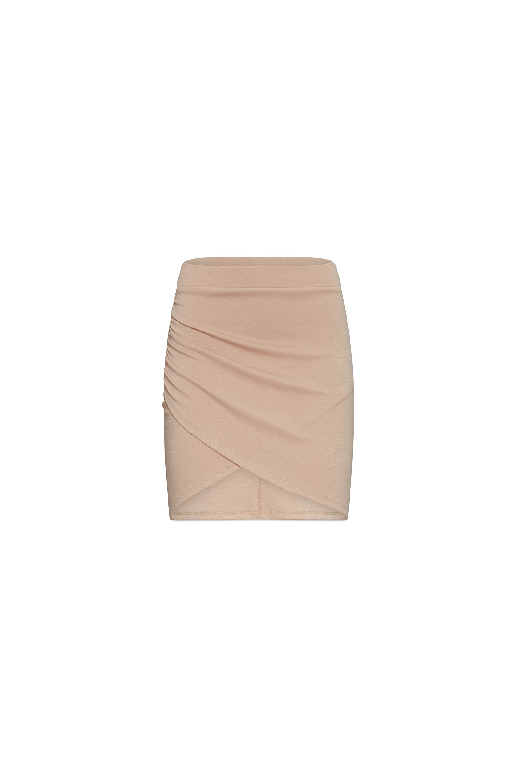 Harmony Juniors Short Pencil Skirt with Ruched Sides - Trendy Elegant Mini Skirt for Teens | Perfect for School, Parties & Casual Outfits