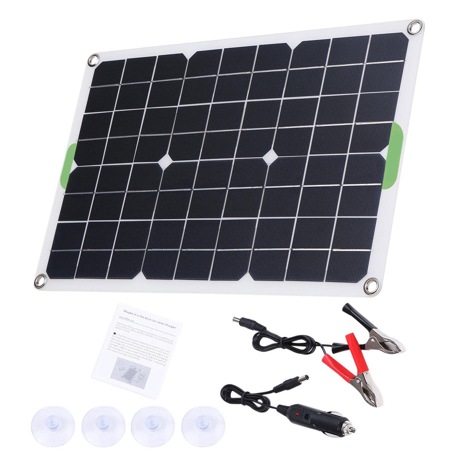 KeLong 18W 12V Solar Panel Charger - High Efficiency Portable Solar Panel for Power Stations, Generators & 12V Batteries | Perfect for Camping, RV Trips & Emergency Home Backup Power