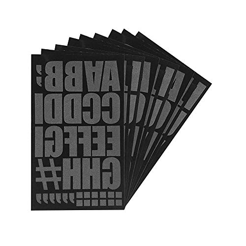 Black - 9 sheet